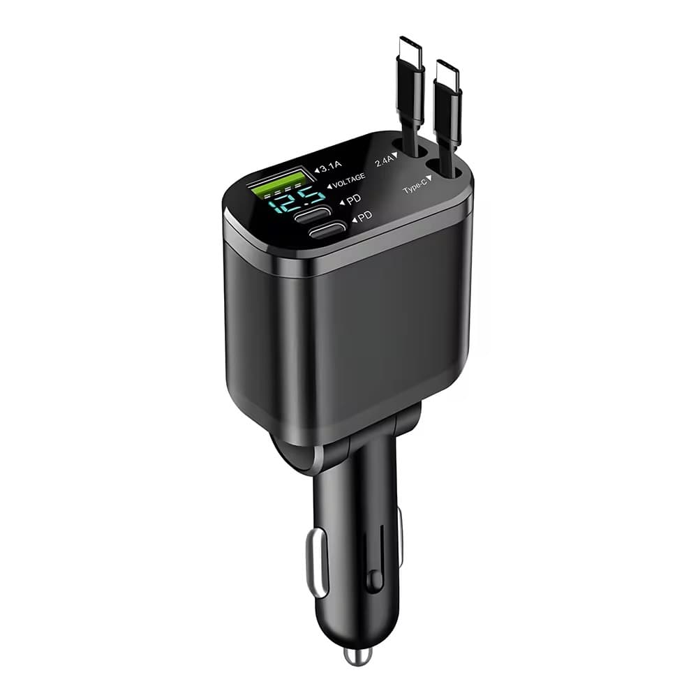 Chargeur Voiture Retractable 2